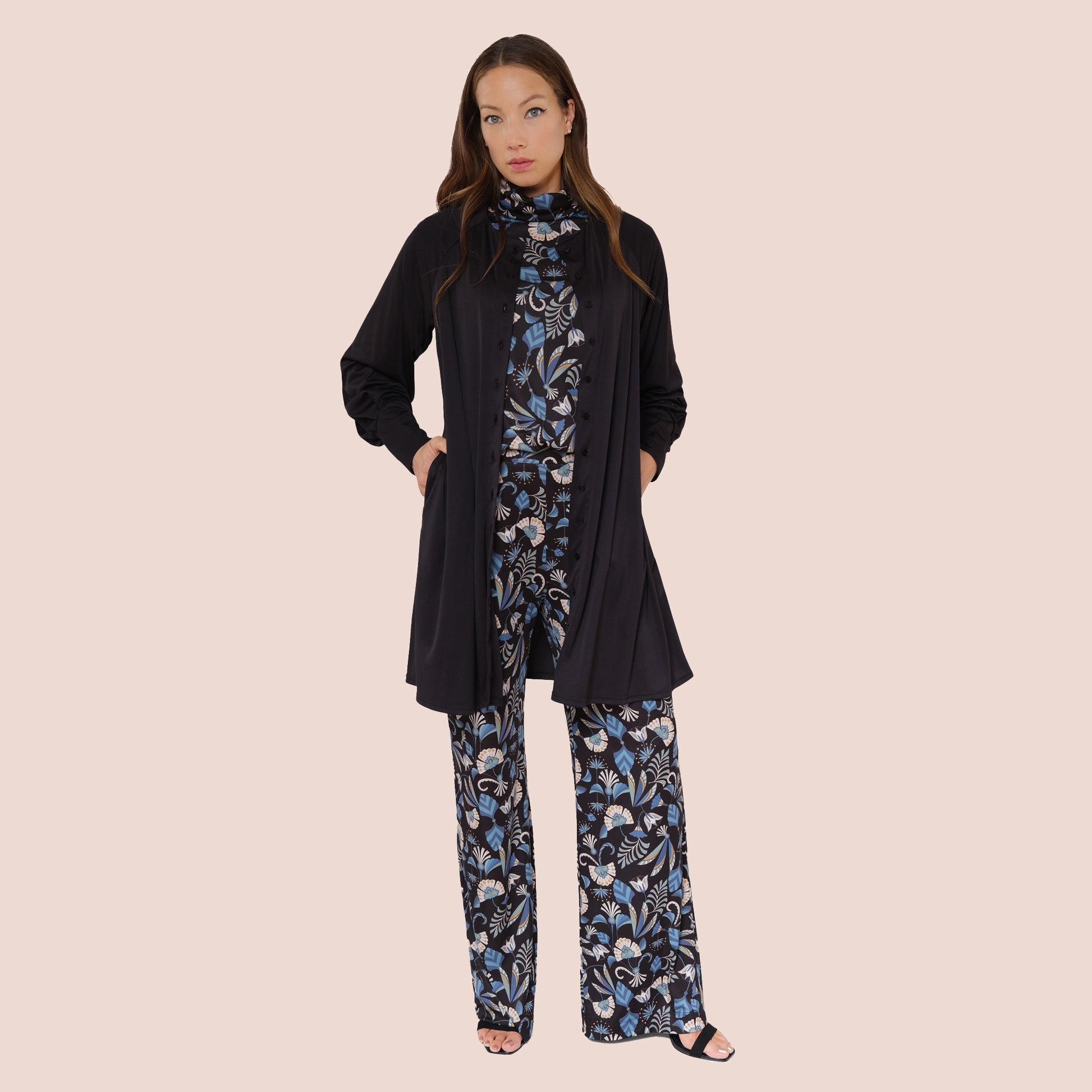 women's sustainable capsule wardrobe long sleeve top