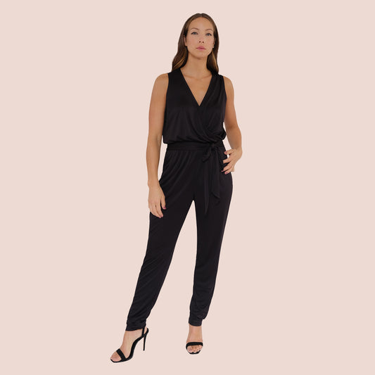 black women's sustainable jumpsuit