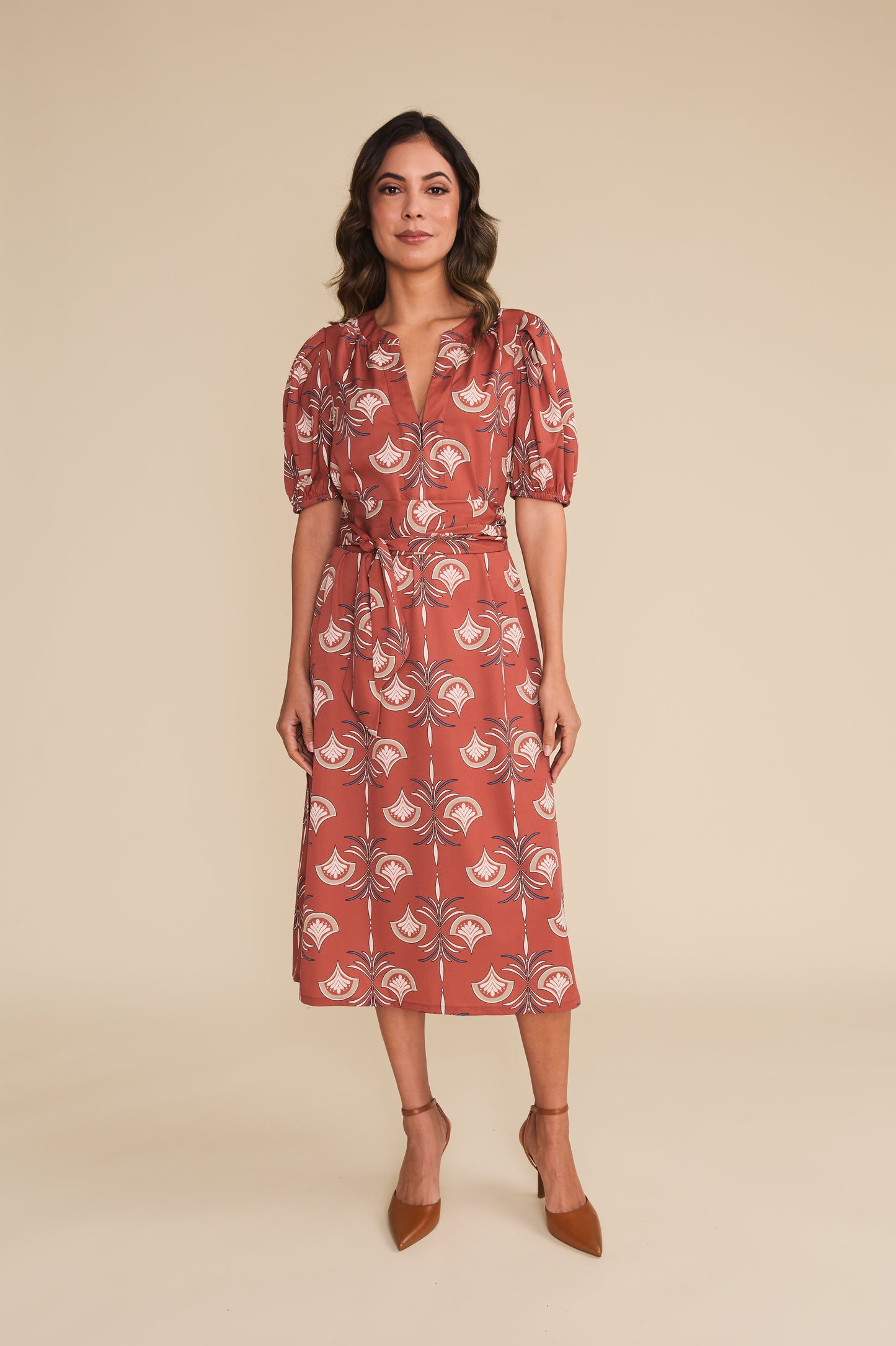 Bernice Dress Puff Sleeve Dress